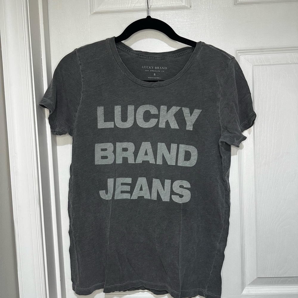 Lucky Brand Charcoal Tee